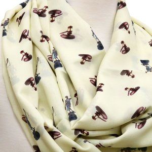 Lawyer Scarf attorney judge paralegal Beige Cream